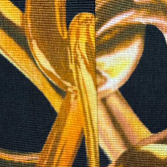 Trina Turk “Aptos” Chain Print Black and Brown Dress - Picture 15 of 15